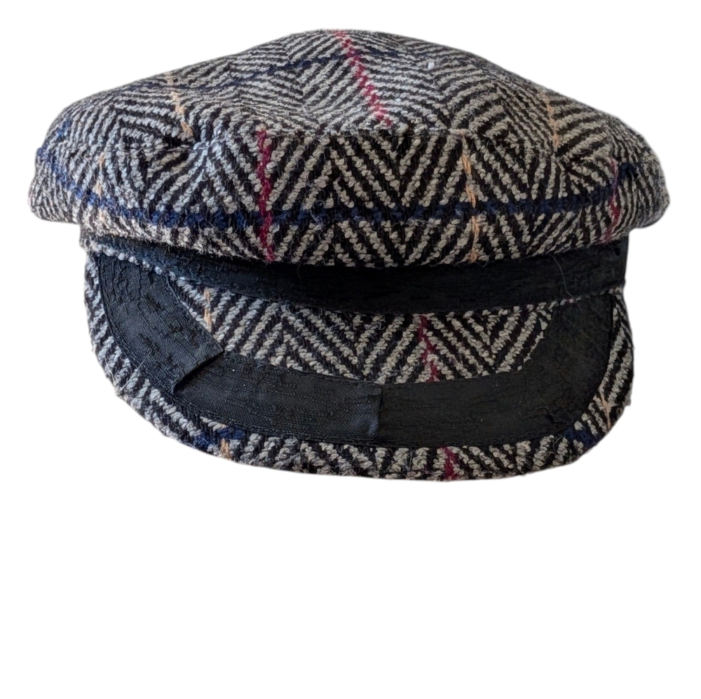 Epoch Hat Co. Stylish Herringbone Newsboy Cap Wool Fisherman Outdoor Driving